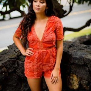 Lace Romper